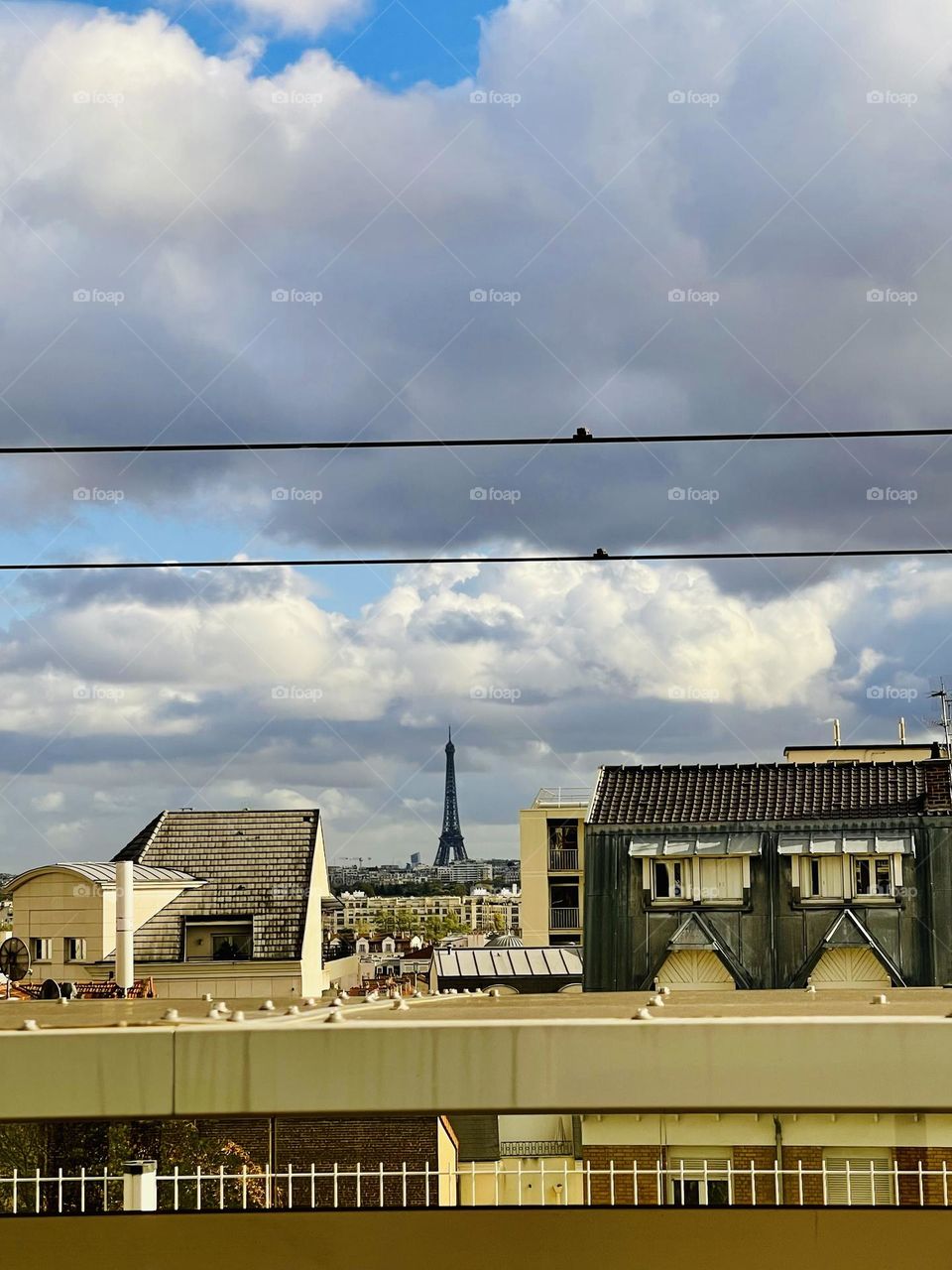 France Paris Eiffel Tower view