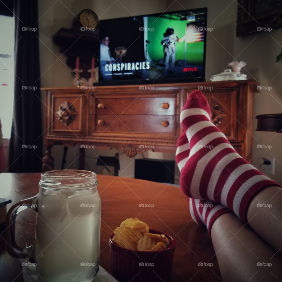 Relaxing with Netflix