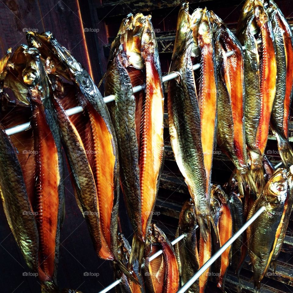 Smoked fish
