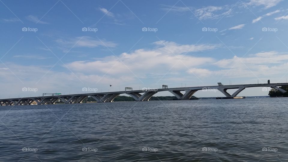 Beautiful bridge and water, September 2016.