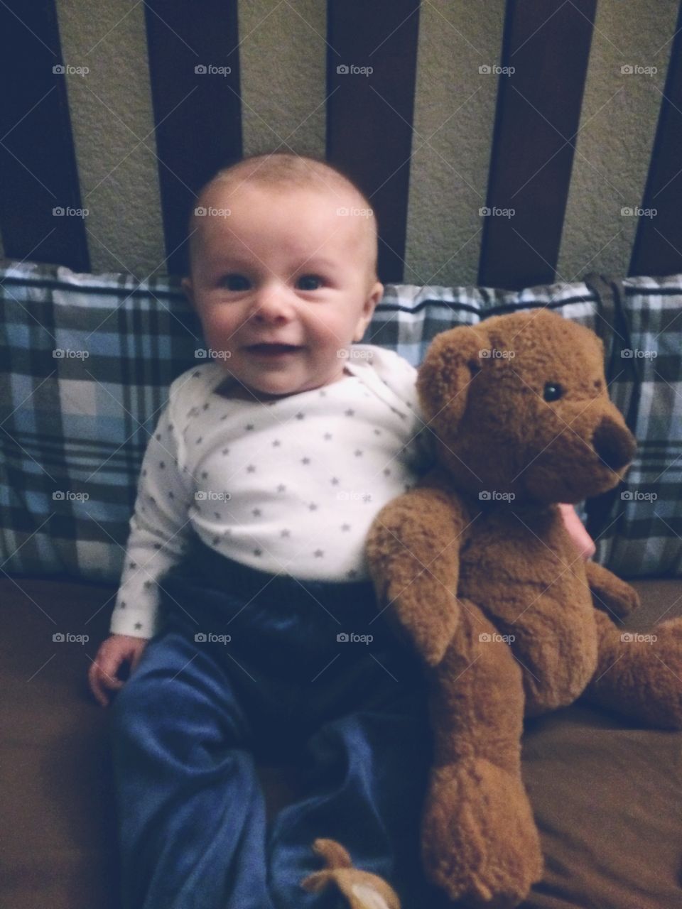 Baby and bear