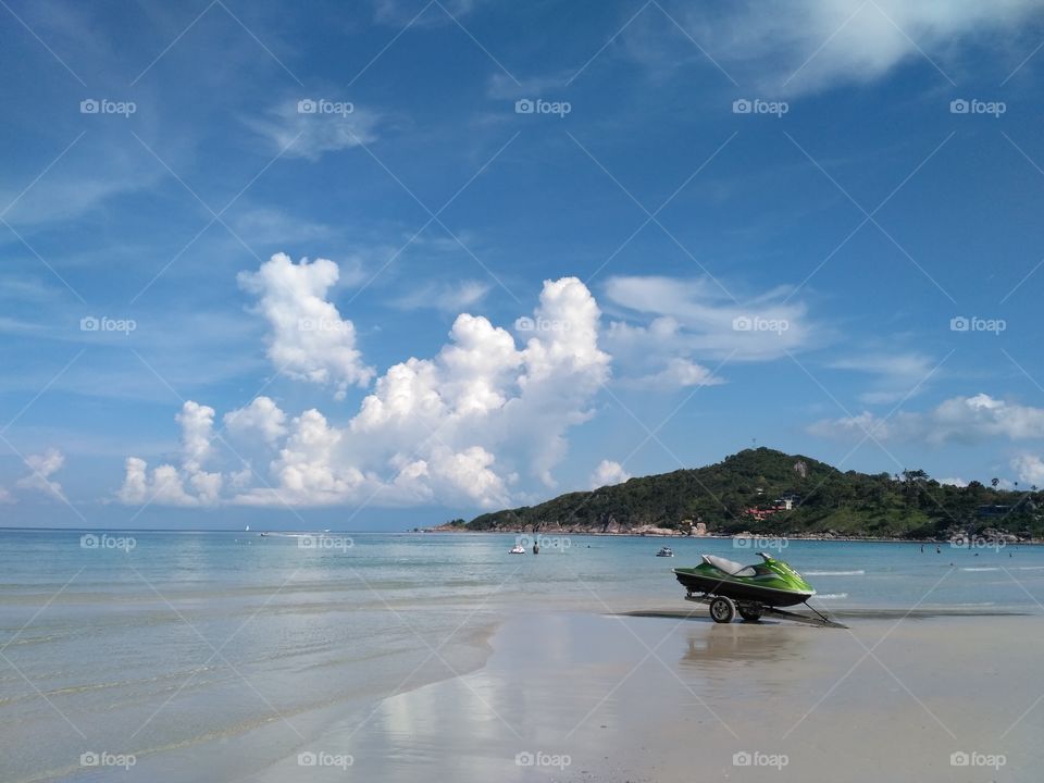 Rin nok beach Koh Phangan