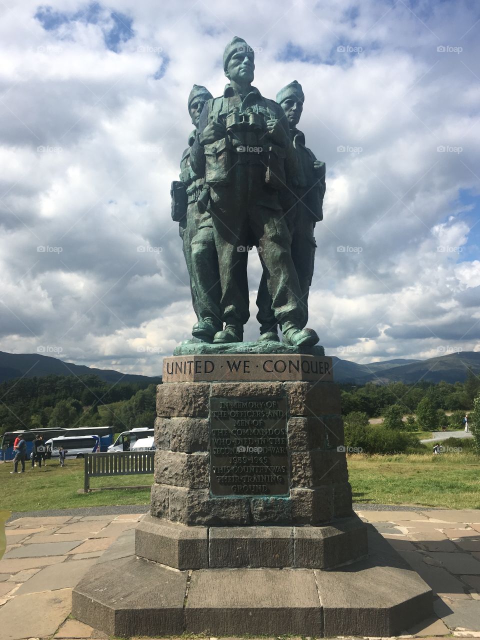 War war 2 Scotland memorial 