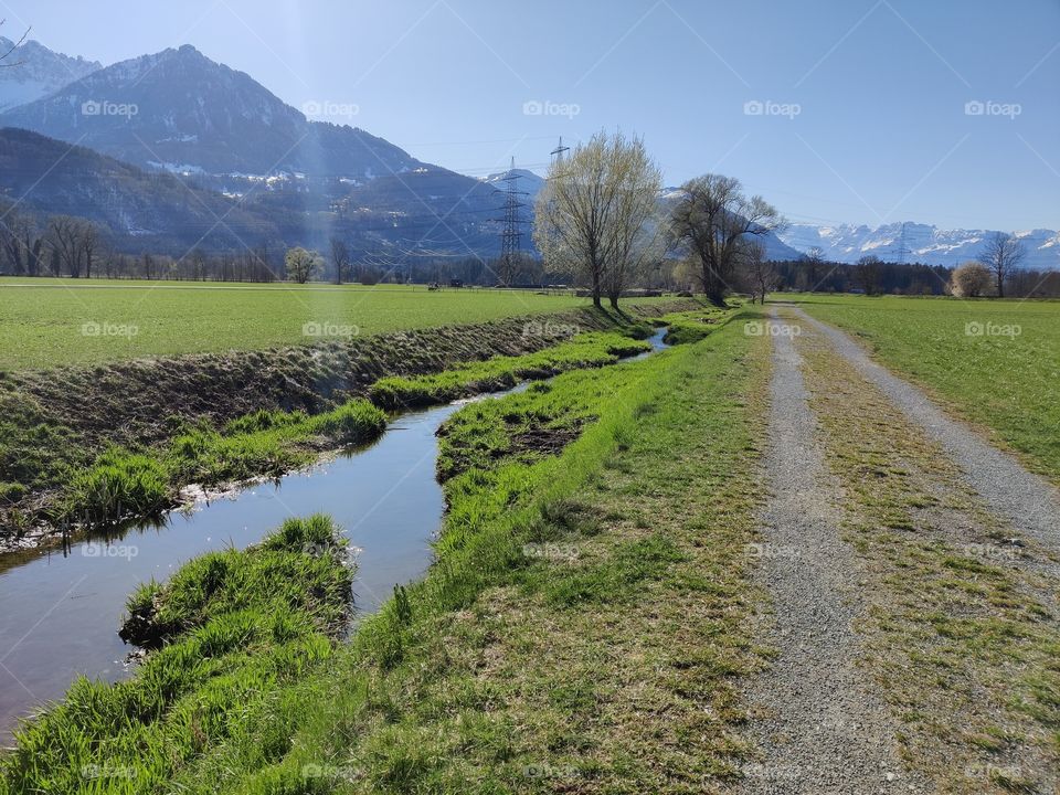 River, Stream, Landschaft, Bach
