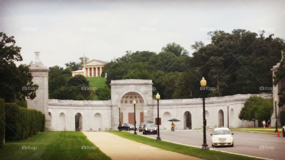 Arlington National Cemetery.