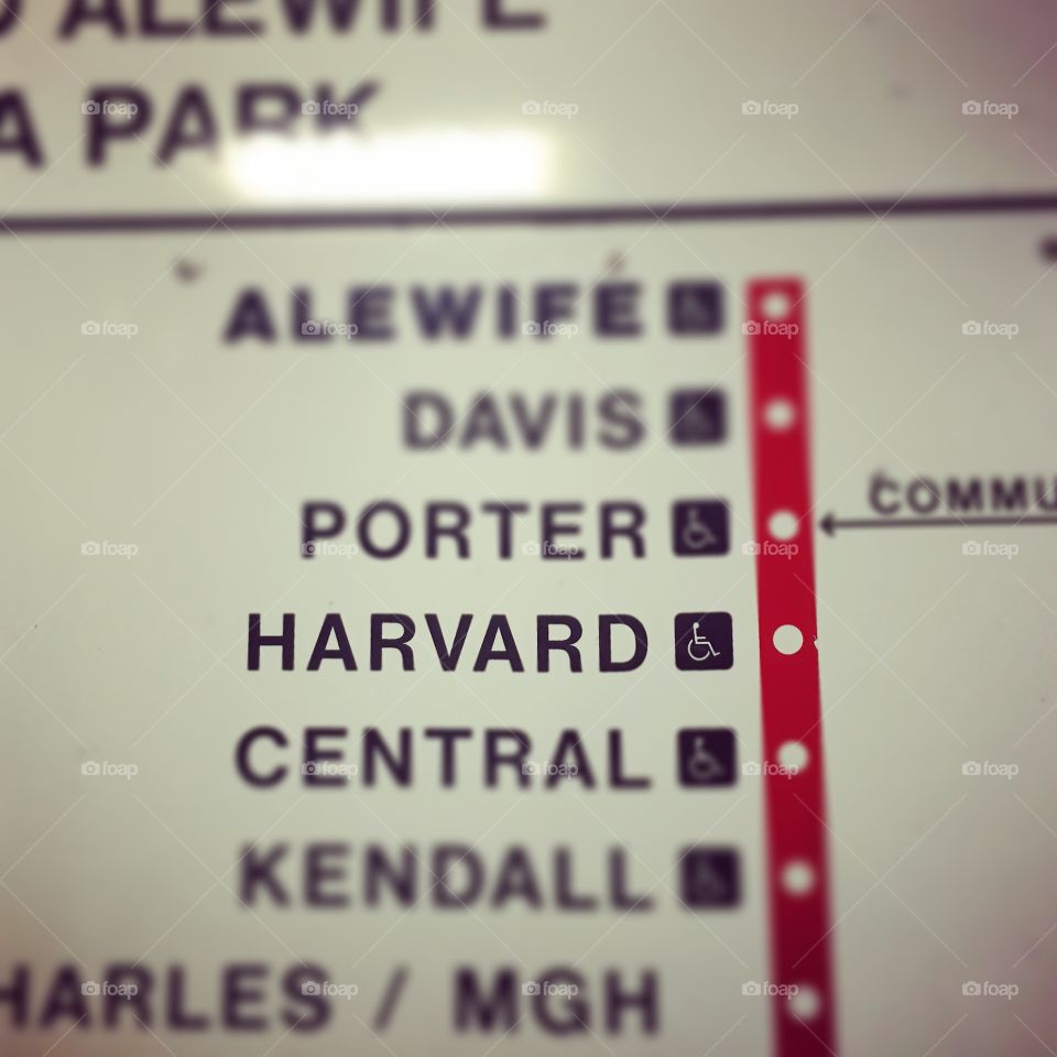 Harvard train line