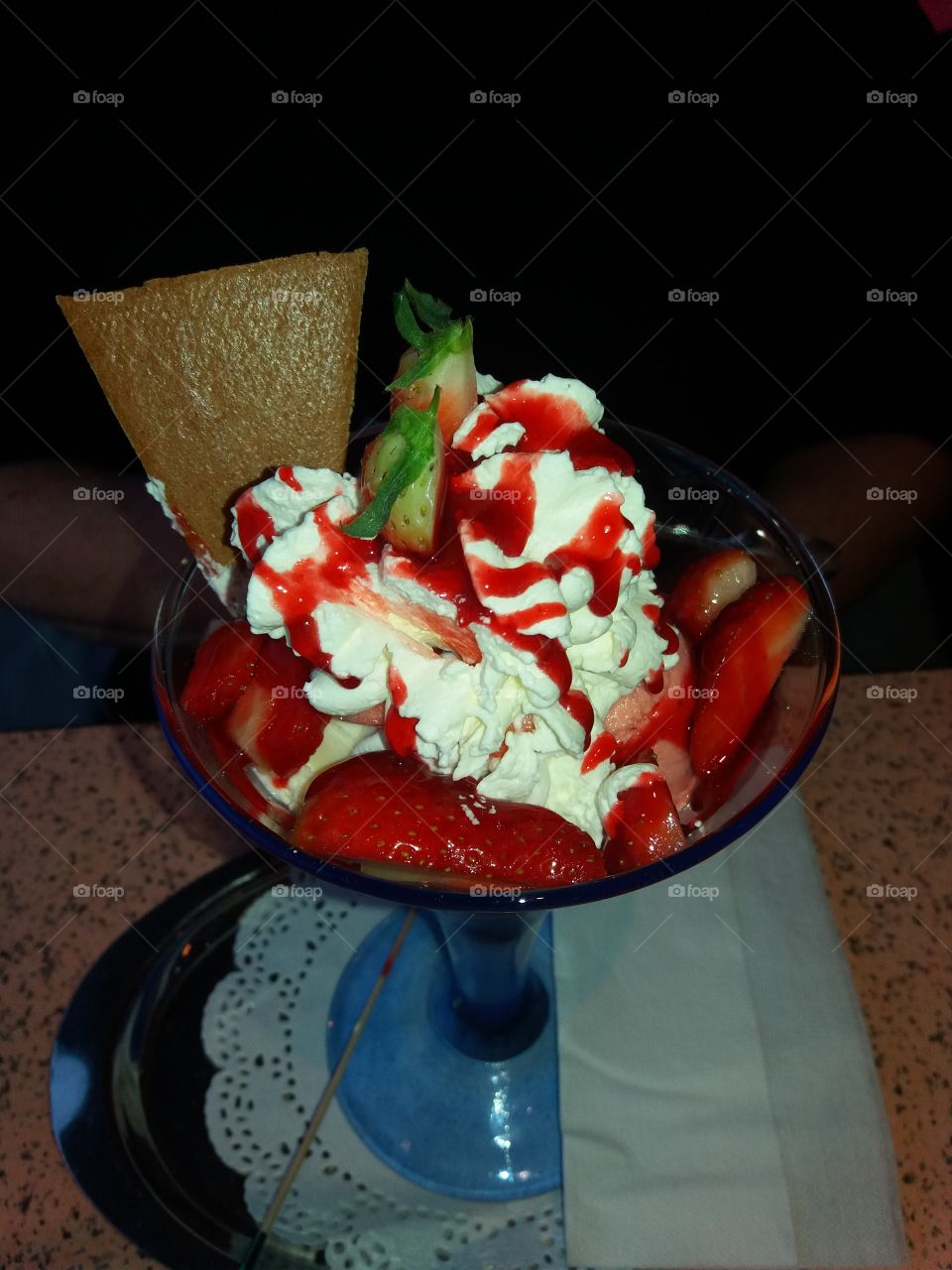 glace ice cream fraise