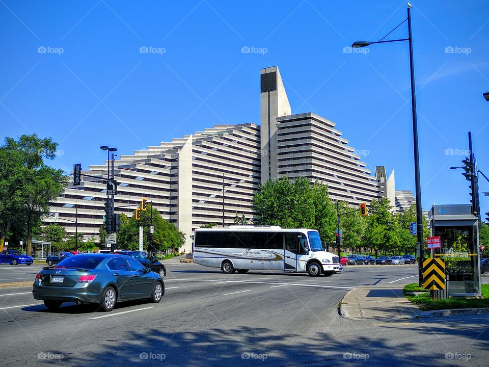 the Olympic Village Hotel