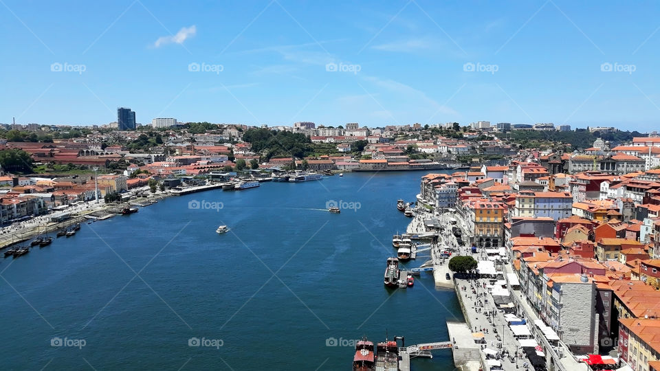 View of Porto, Portugal.