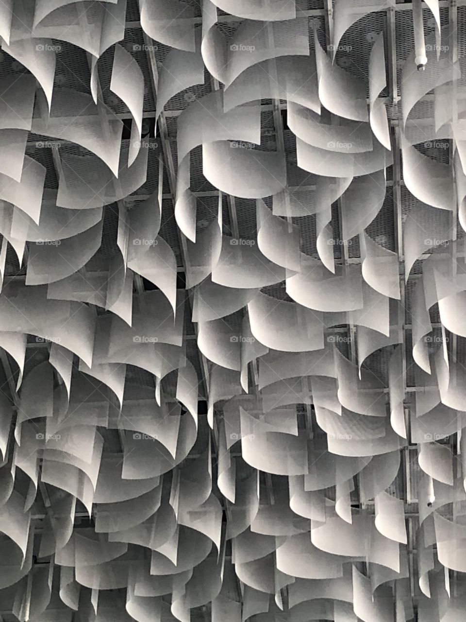 Mesh ceilings 