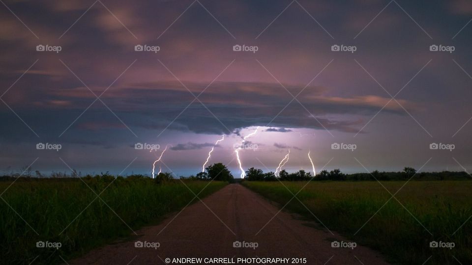 Central Texas Lightning Storm 