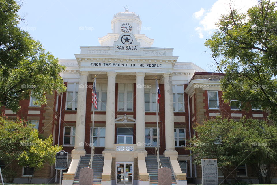San Saba courthouse 