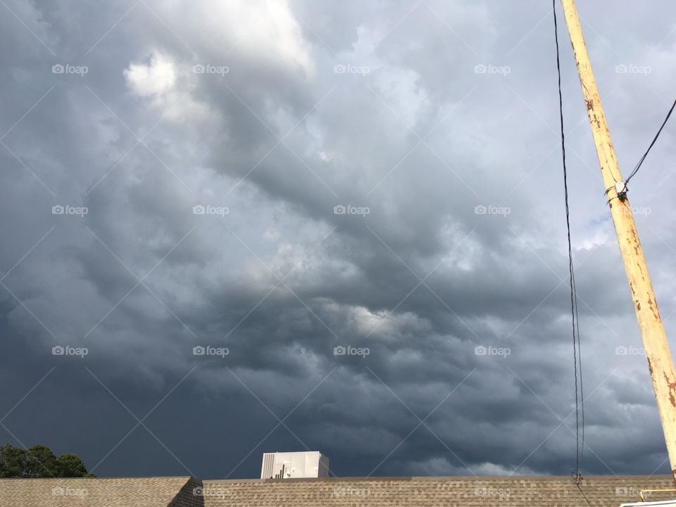 In town leaving lifesource looks like a storm coming soon. Have a ways to go to get home.