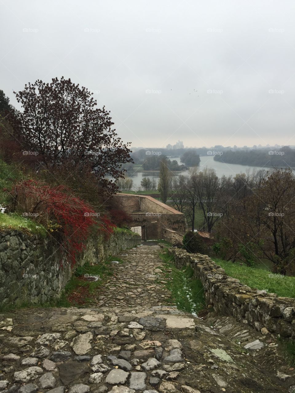 Pathway out of Kalemegdan 