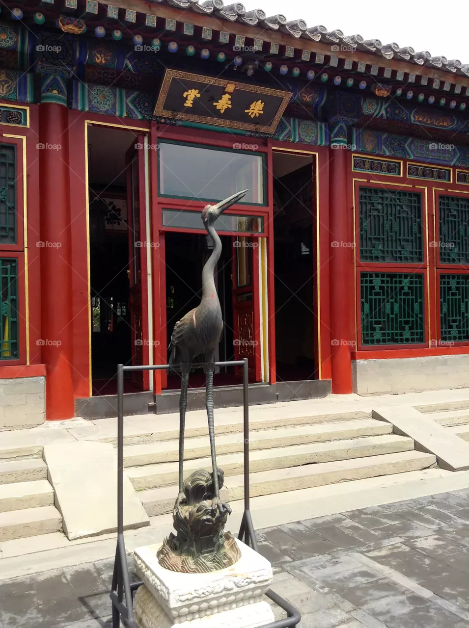 Bronze statue