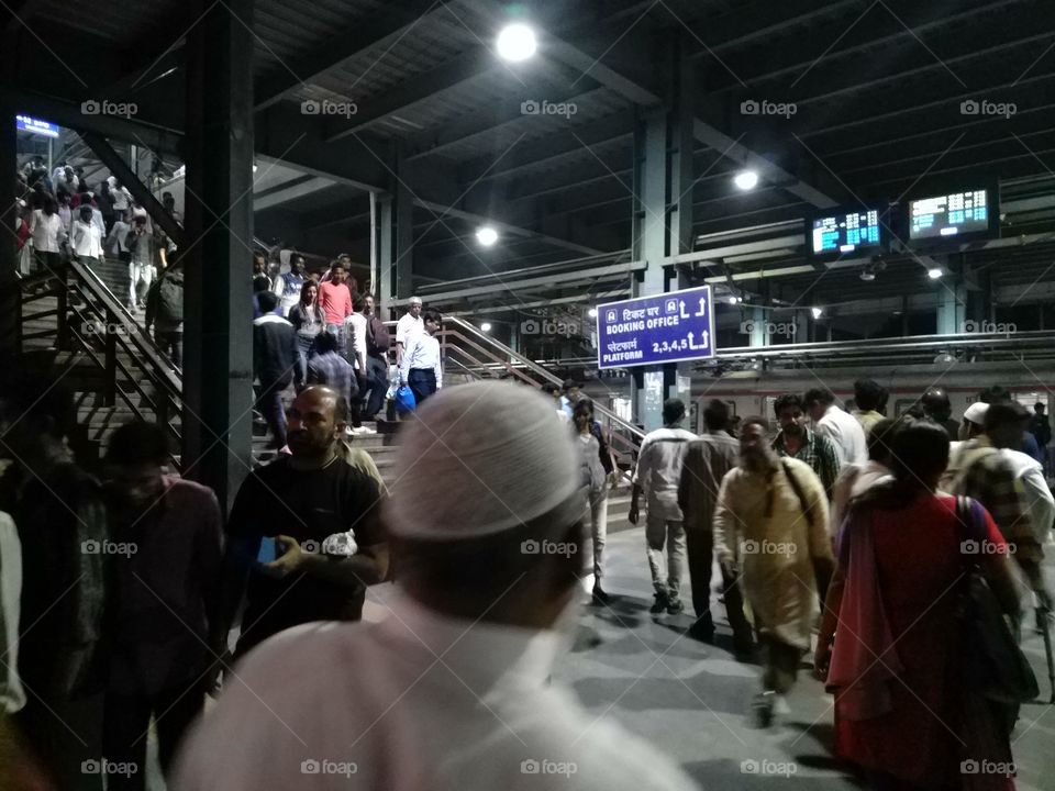 Mumbai railways station