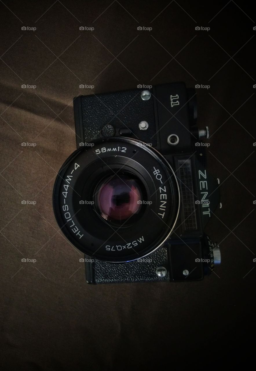 old camera. USSR. picture. photo.