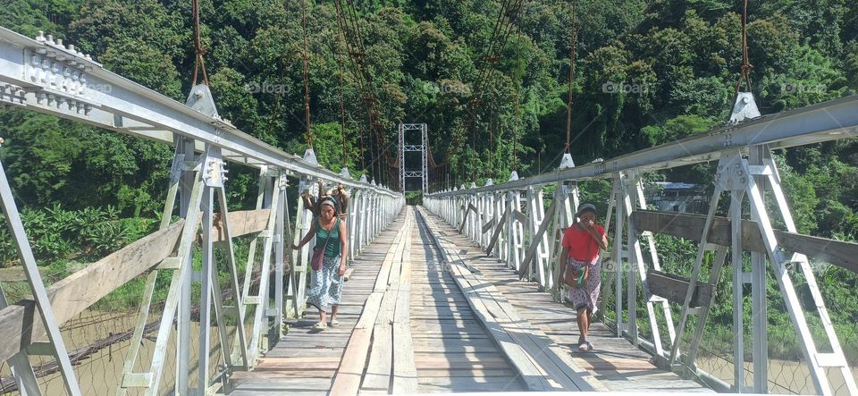 A Beautiful bridge in Hnanthial