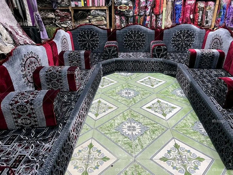 A very beautiful picture, and there is no better picture than it. There is no better picture of green herbs and colorful, red and white roses than it. Glory be to God, the natural and picturesque view, and there is no more