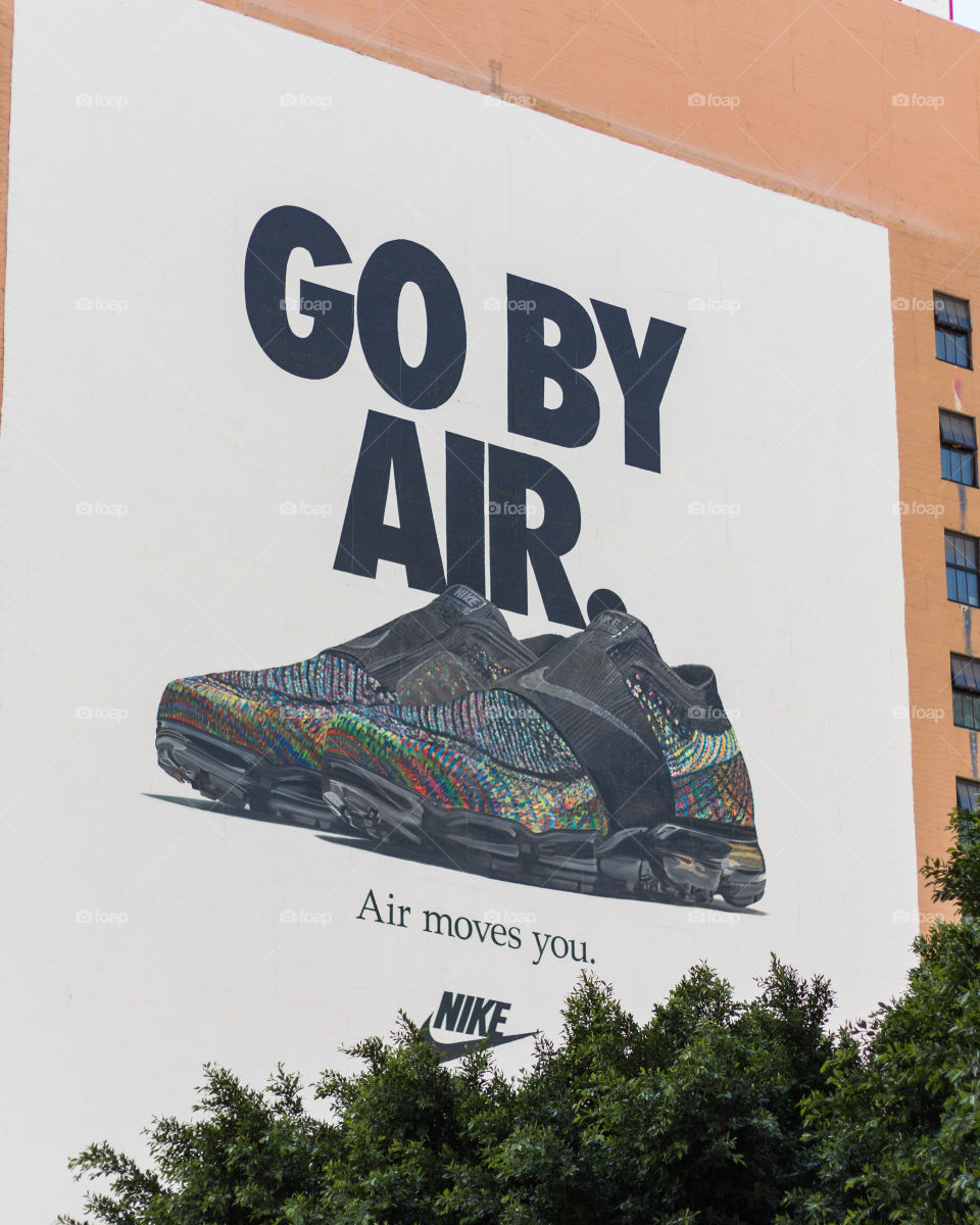 Nike shoe poster