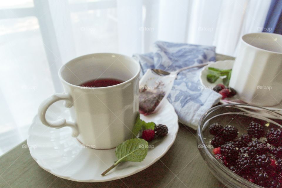 Raspberry tea 