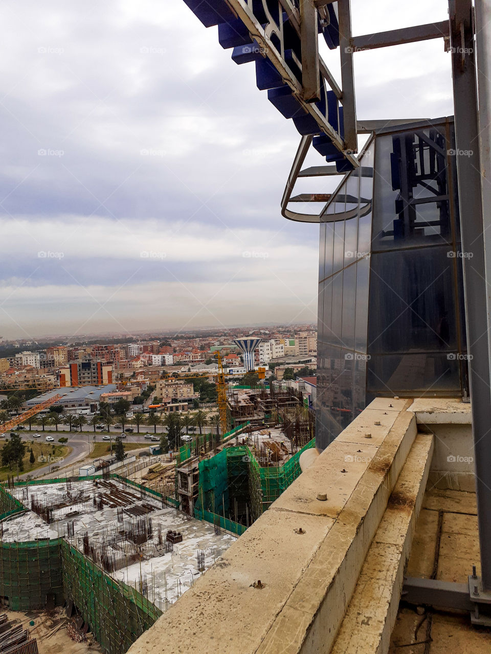 photography from a high building