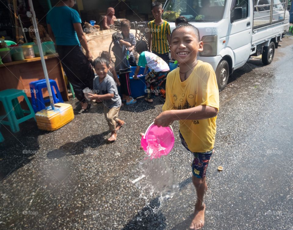 Myanmar New Year ... Water festival