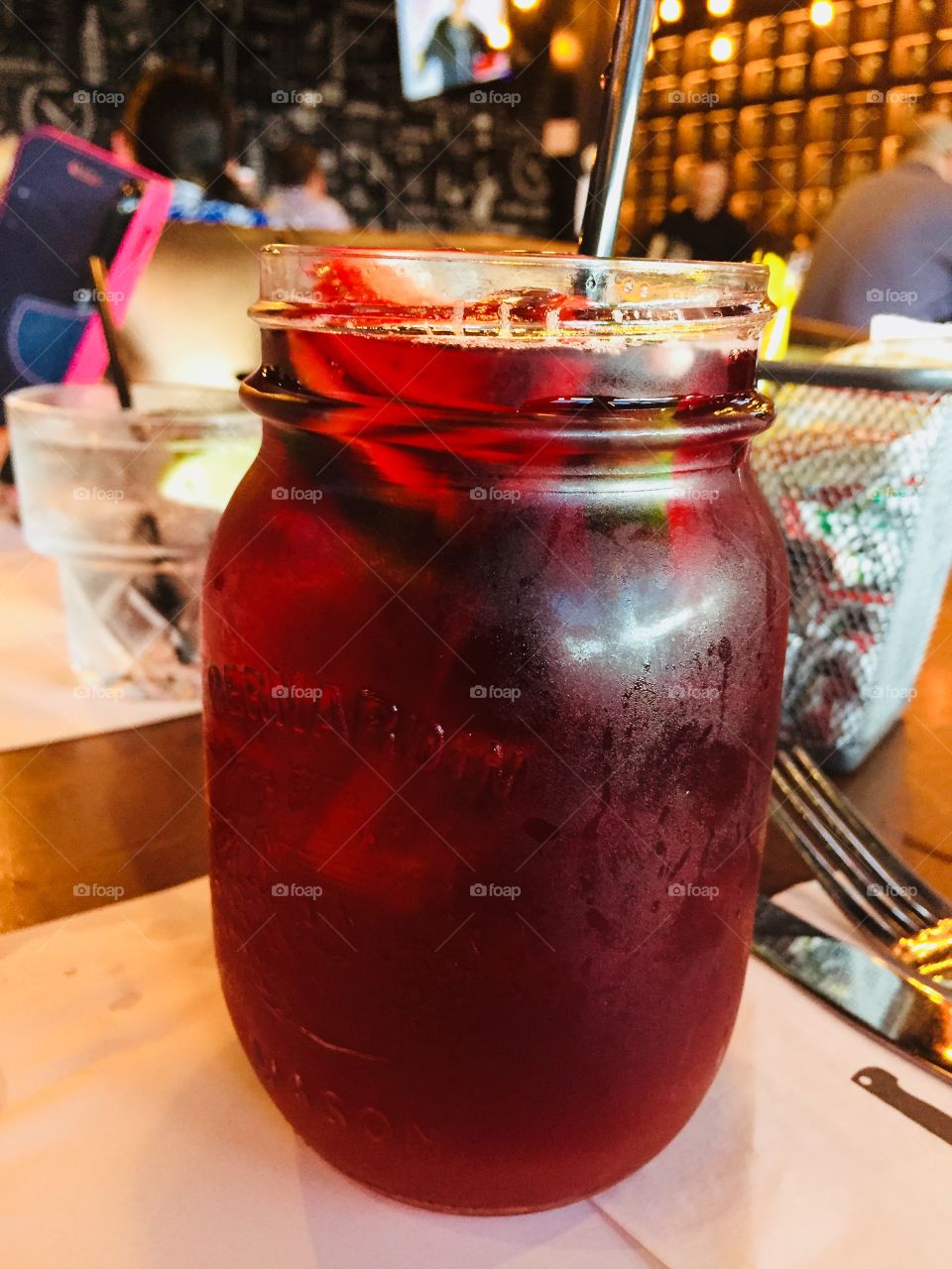 Ice cold Sangria 