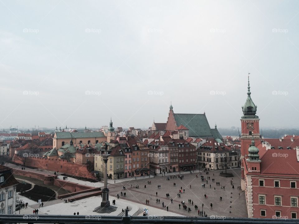 Old town in Warsaw