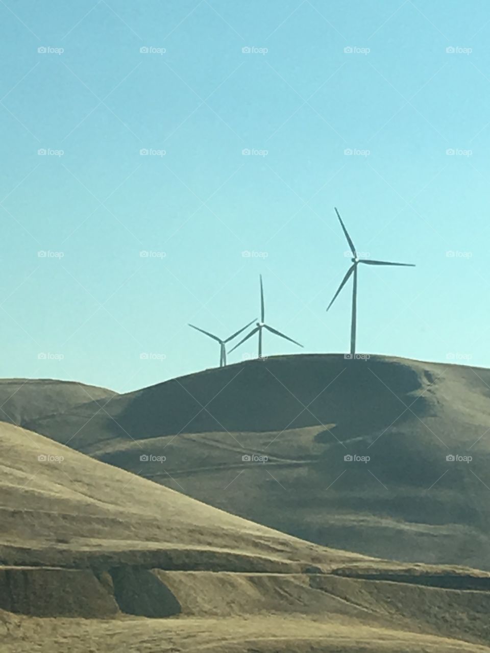 Wind mills in Kansas 
