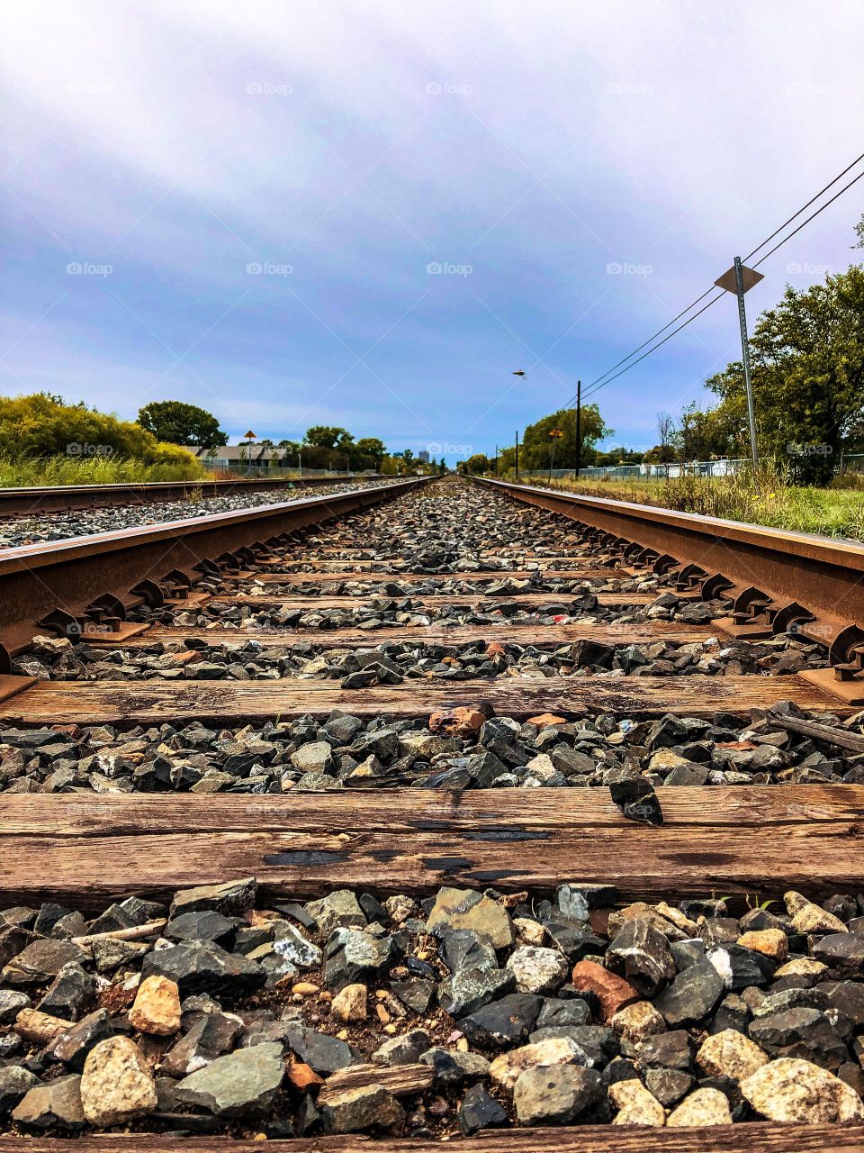 Old train tracks