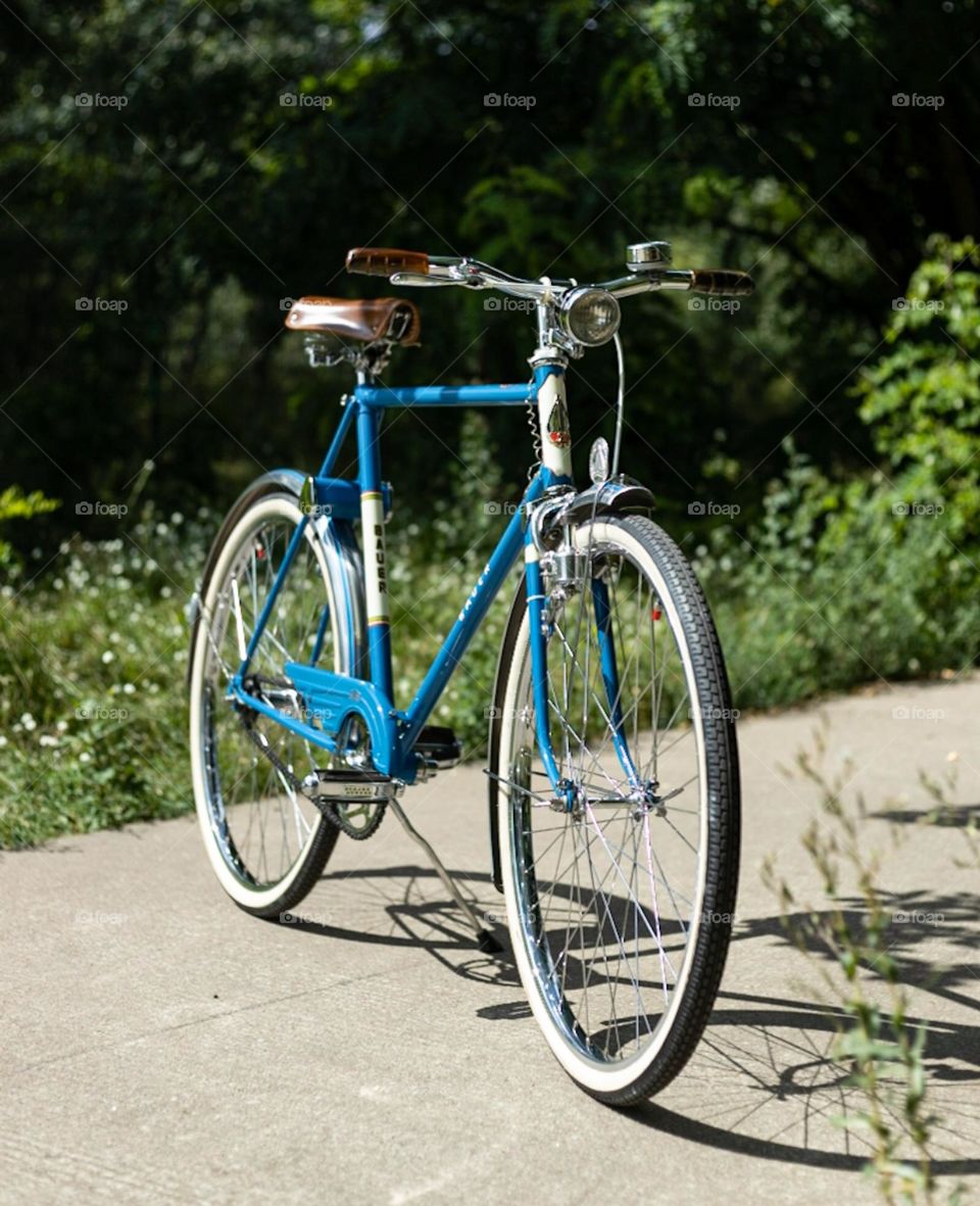 old bicycle in the park