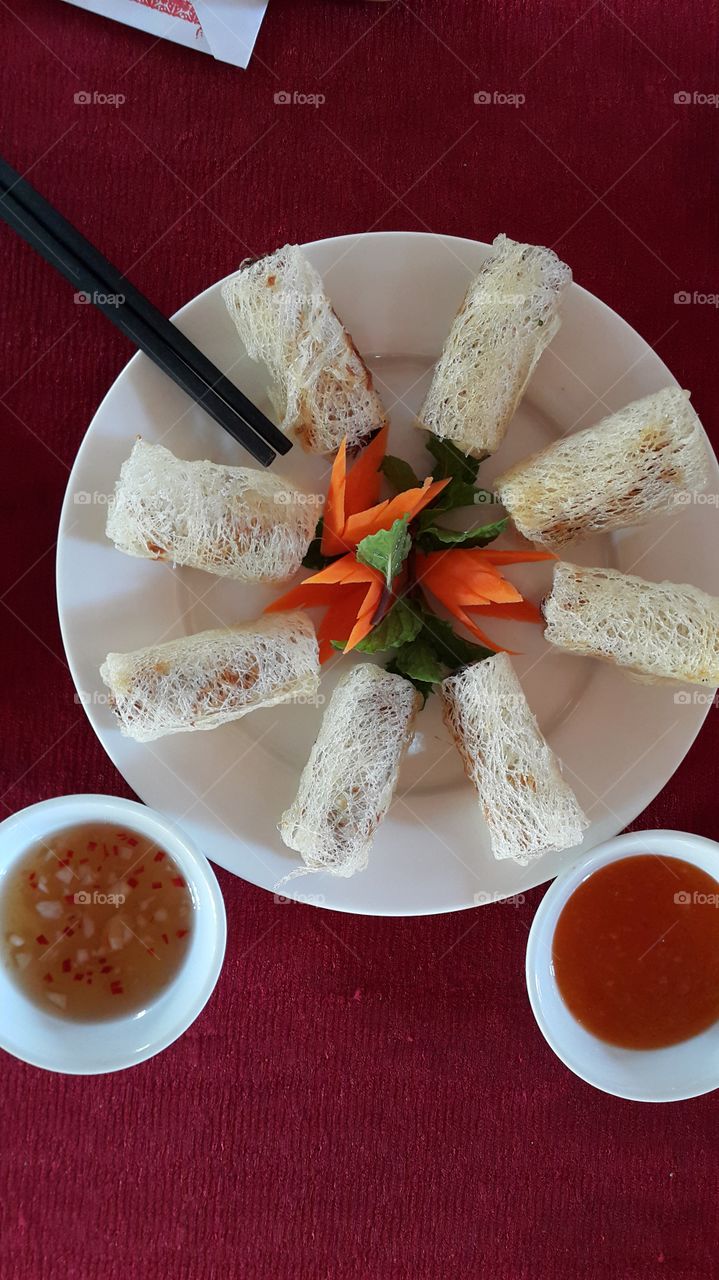 Healthy Vietnamese dish. Vietnamese cuisine is one of the most Healthy