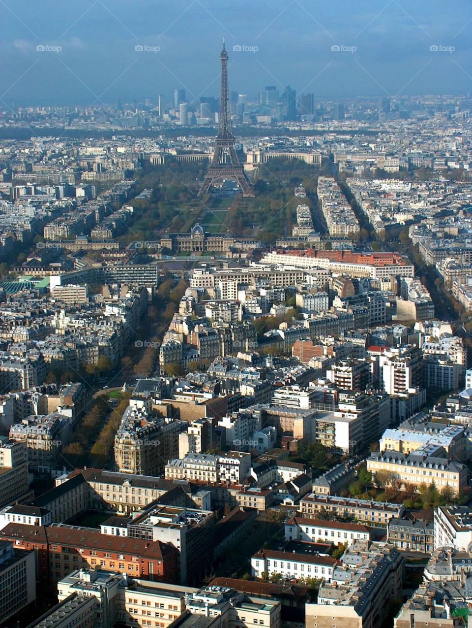 Paris from the top of Montparnasse