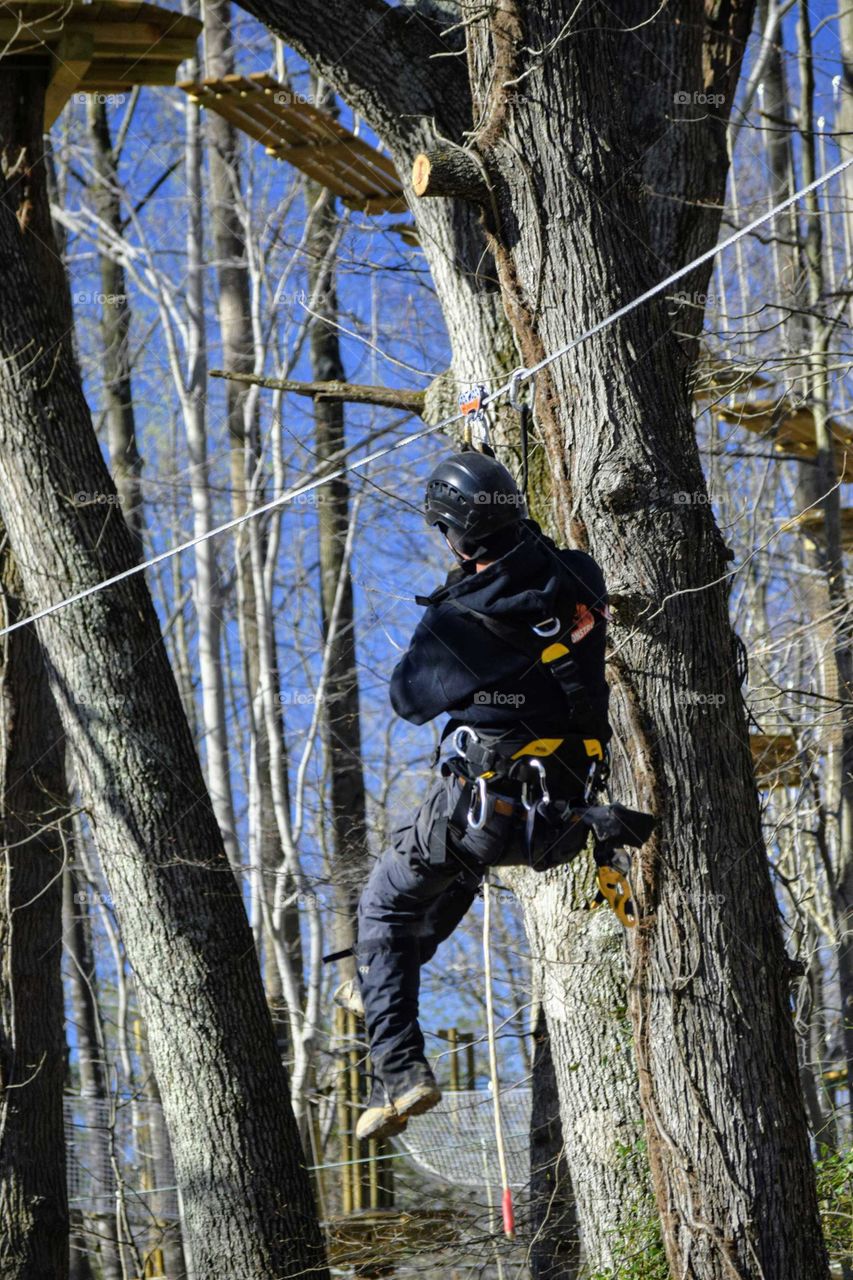 Testing Zip Line