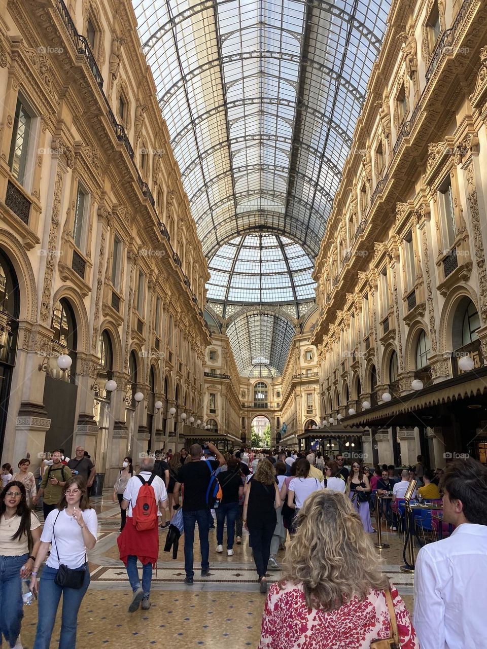 The Galleria in Milan, Italy