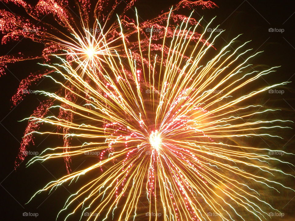 Fireworks photo experiment