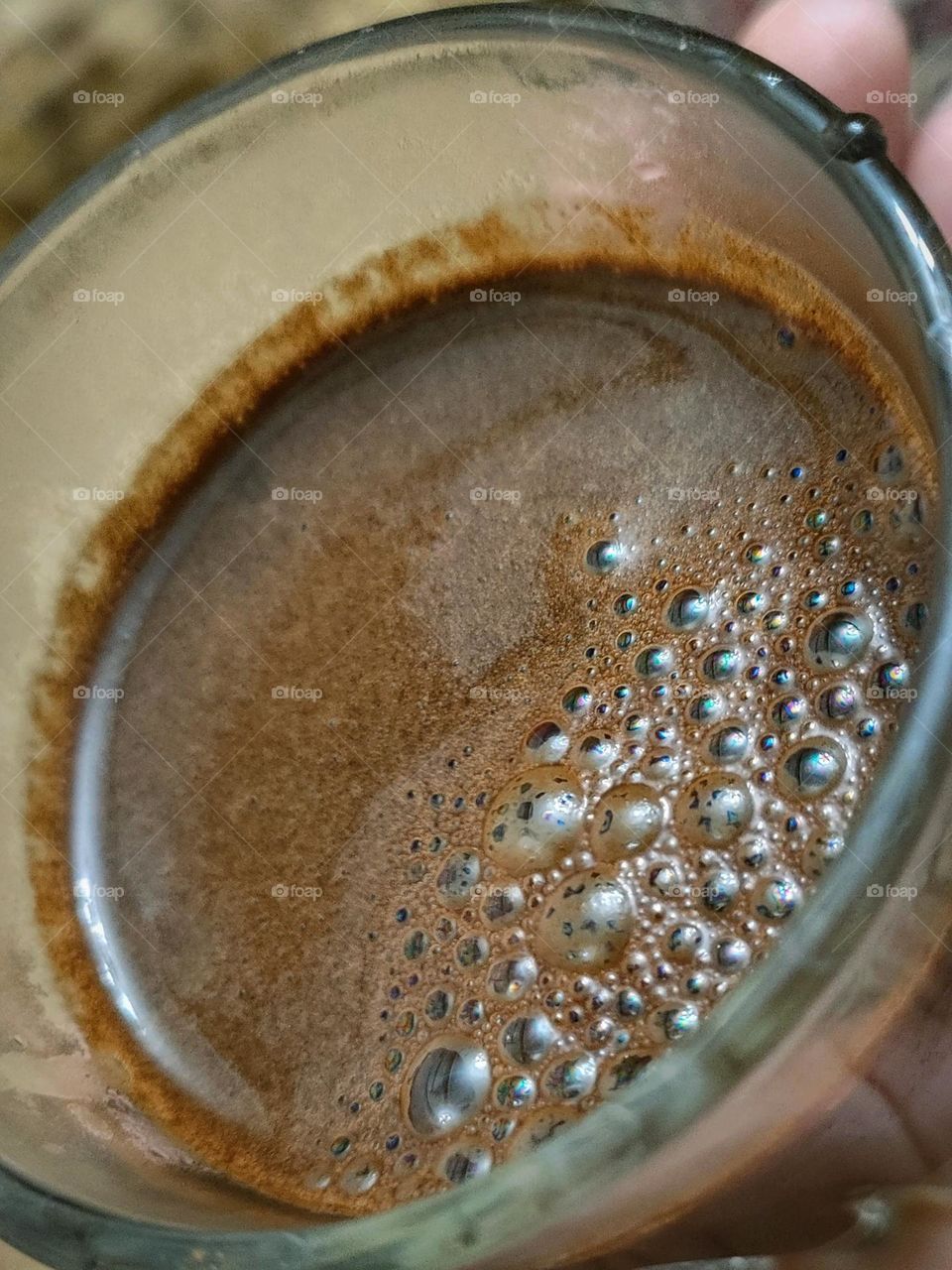 Coffee bubbles