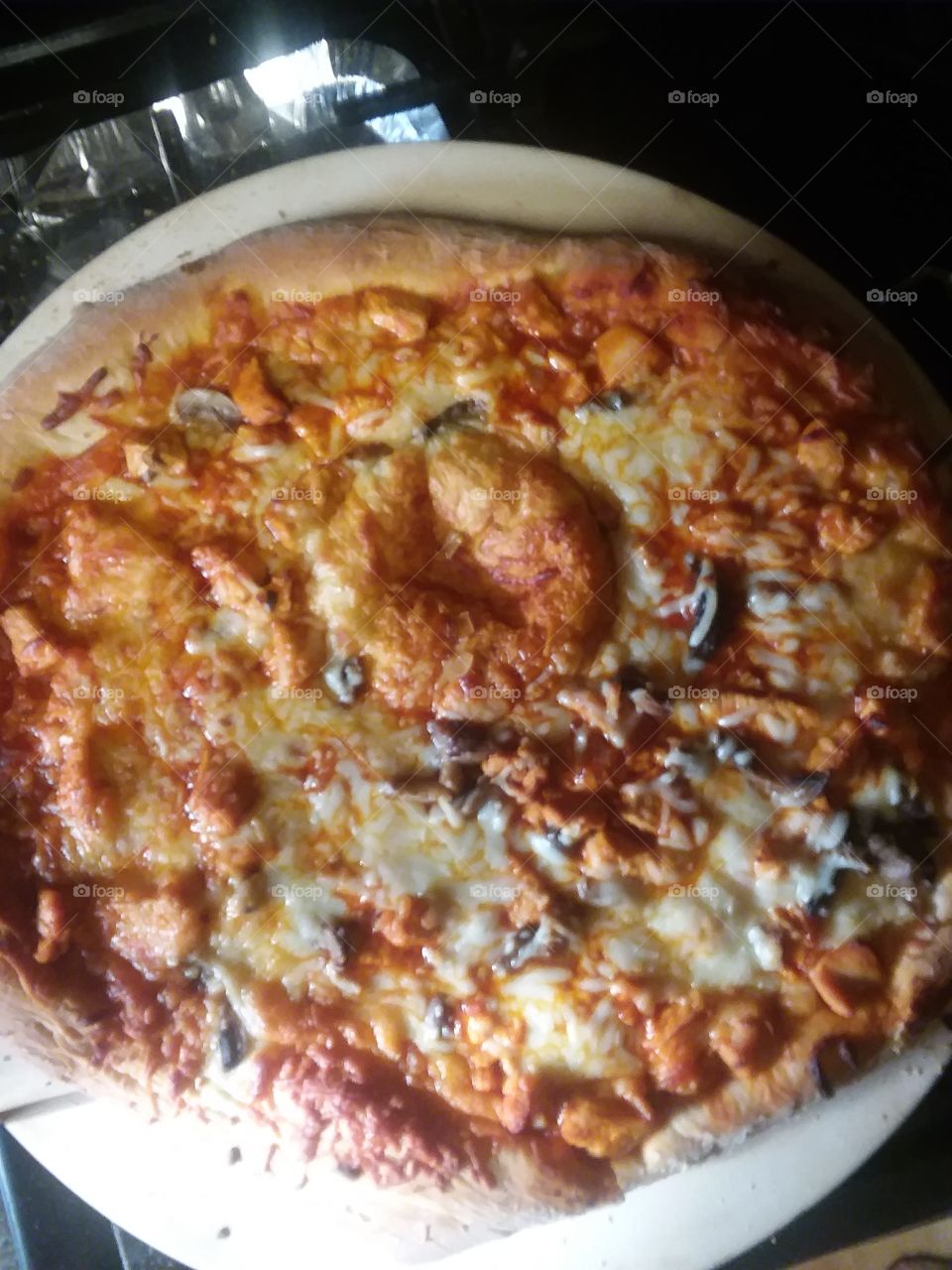 Home made pizza