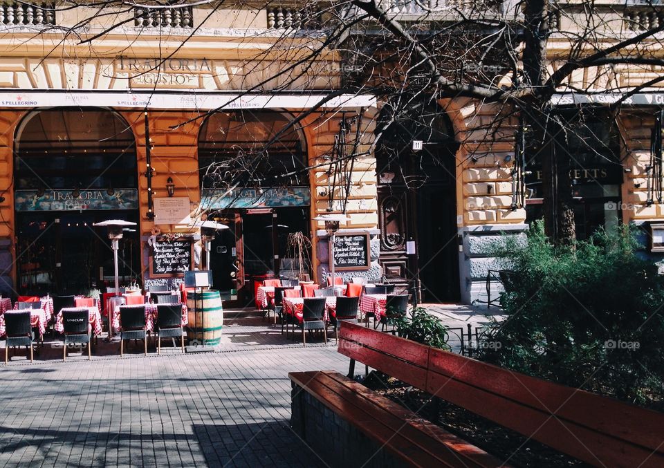 Sunny day in Budapest 