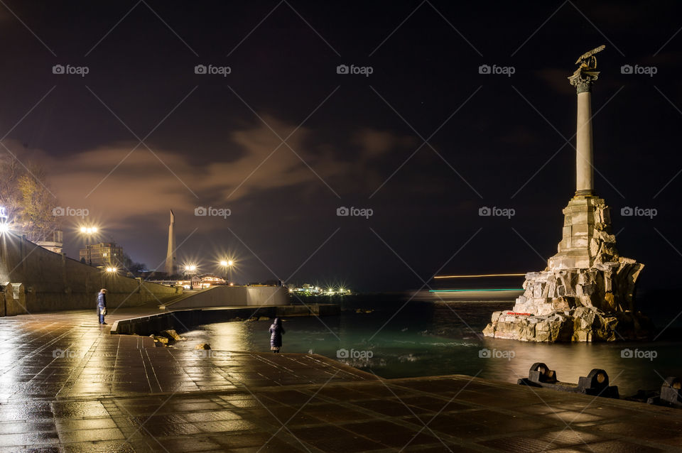 Sevastopol, night Streetphotography
