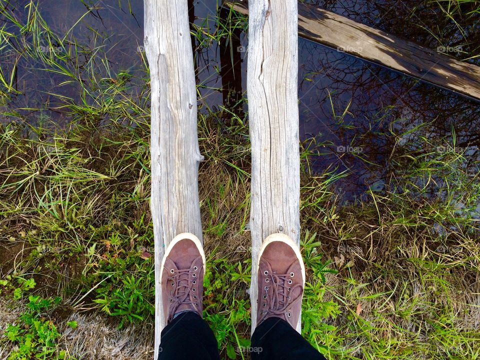 Crossing a stream 