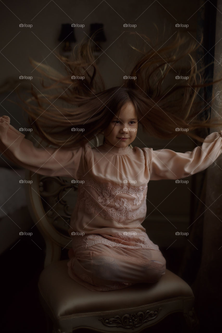 People, Girl, Portrait, Adult, One