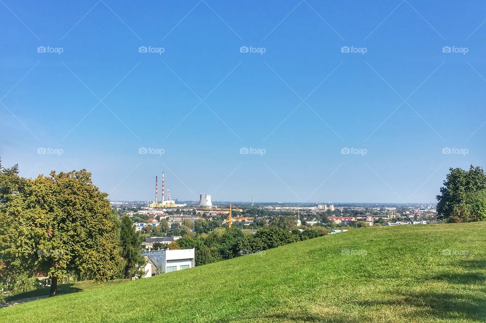 Krakow cityscape 