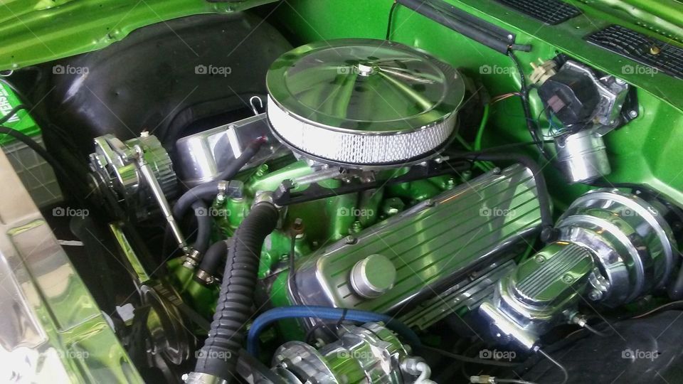 classic car 454 engine