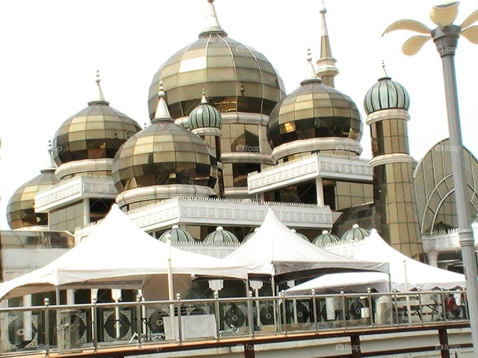 crystal Masjid wan man island kuala terengganu