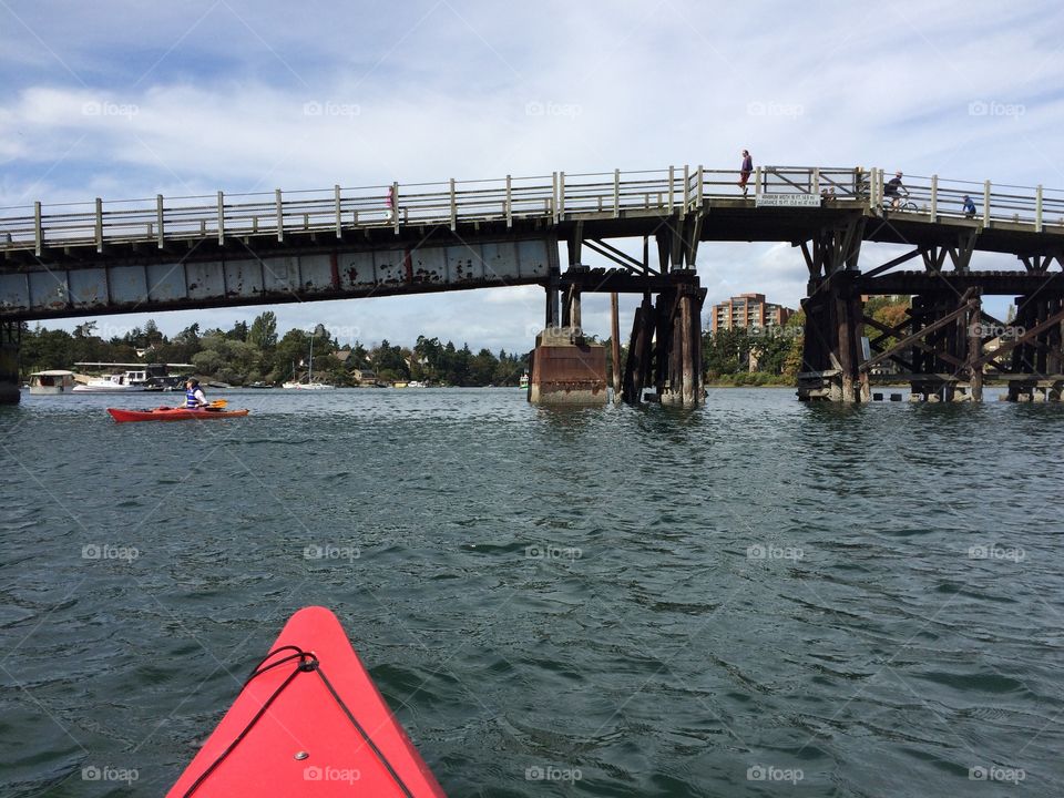 Me and my kayak