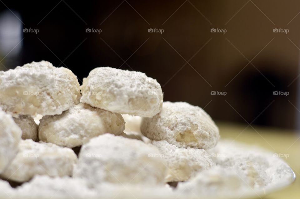 Powdered sugar butter cookies