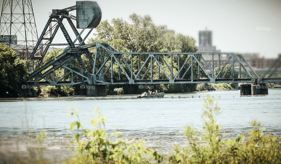 Carrollton train bridge