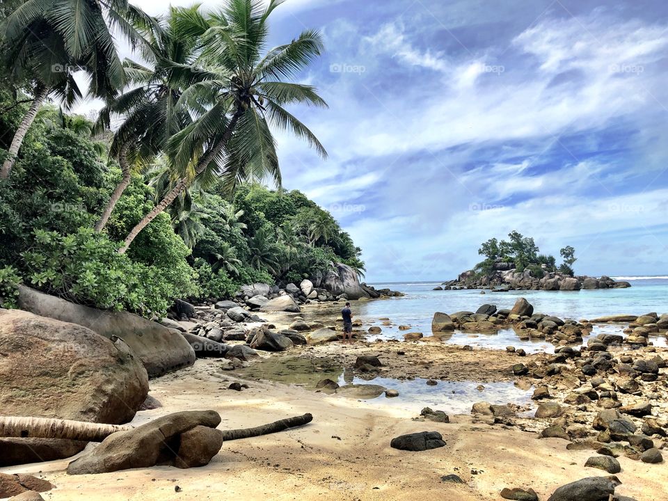 Anse Royal beach Seychelles 